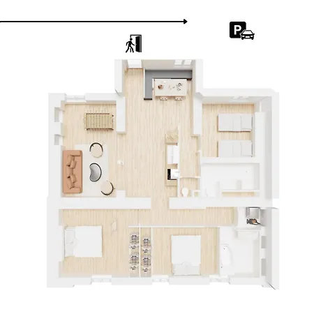 Apartment La Parenthese Maisonneuve *
